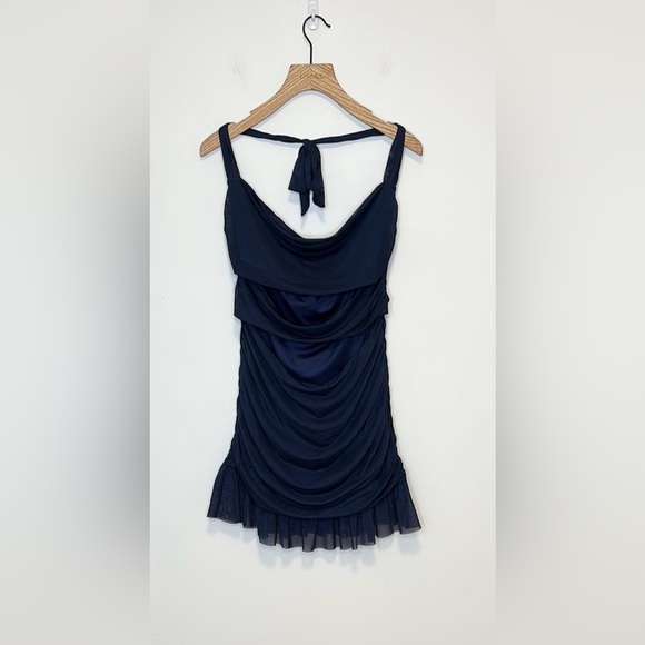 Peppermayo Exclusive - Devyn Mini Dress NWT - Navy , sz : 14 - Picture 6 of 13